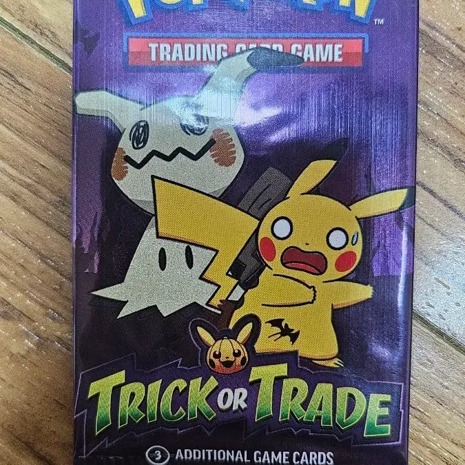 [SOLD OUT] 북미판 포켓몬 Trick or Trade 카드 10팩
