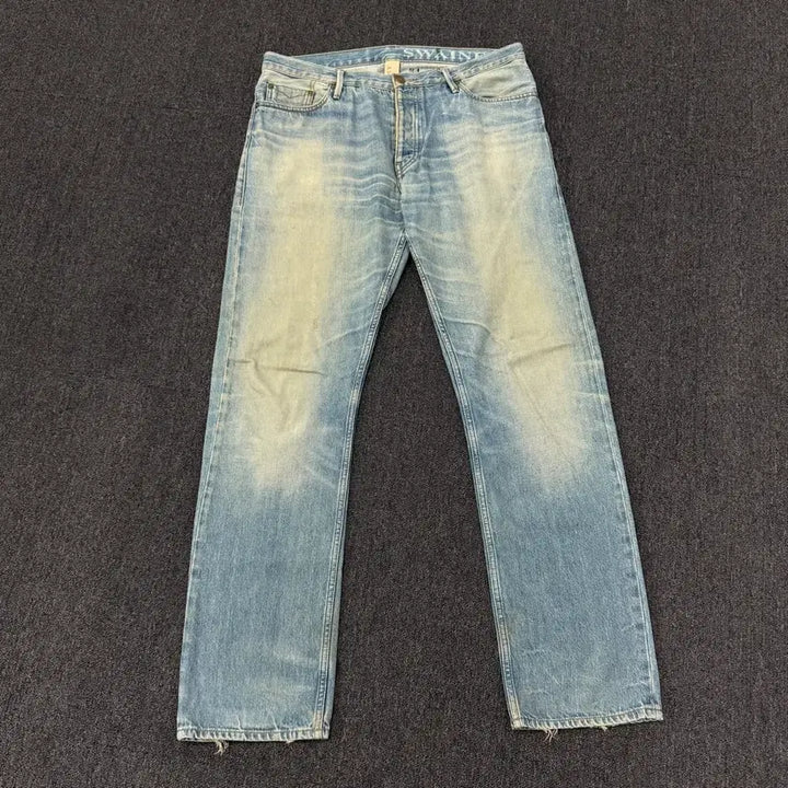[BUNJANG] Burberry Washed Denim Pants / 버버리 워싱 데님 팬츠