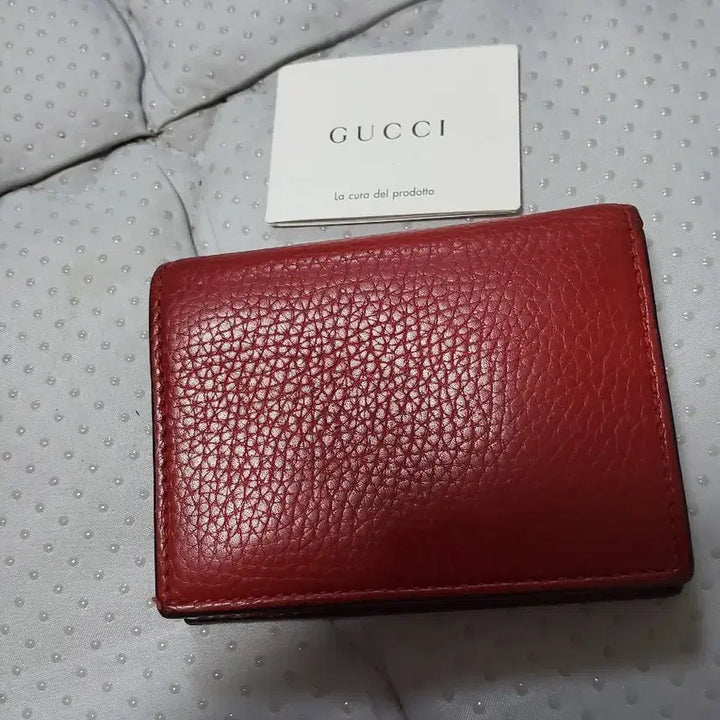 [BUNJANG] Gucci Blind for Love Wallet Red / 구찌 Blind for Love 반지갑 레드