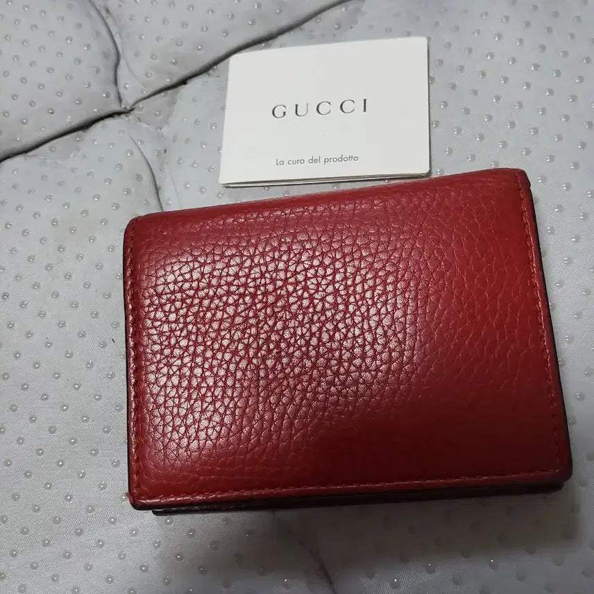 [BUNJANG] Gucci Blind for Love Wallet Red / 구찌 Blind for Love 반지갑 레드