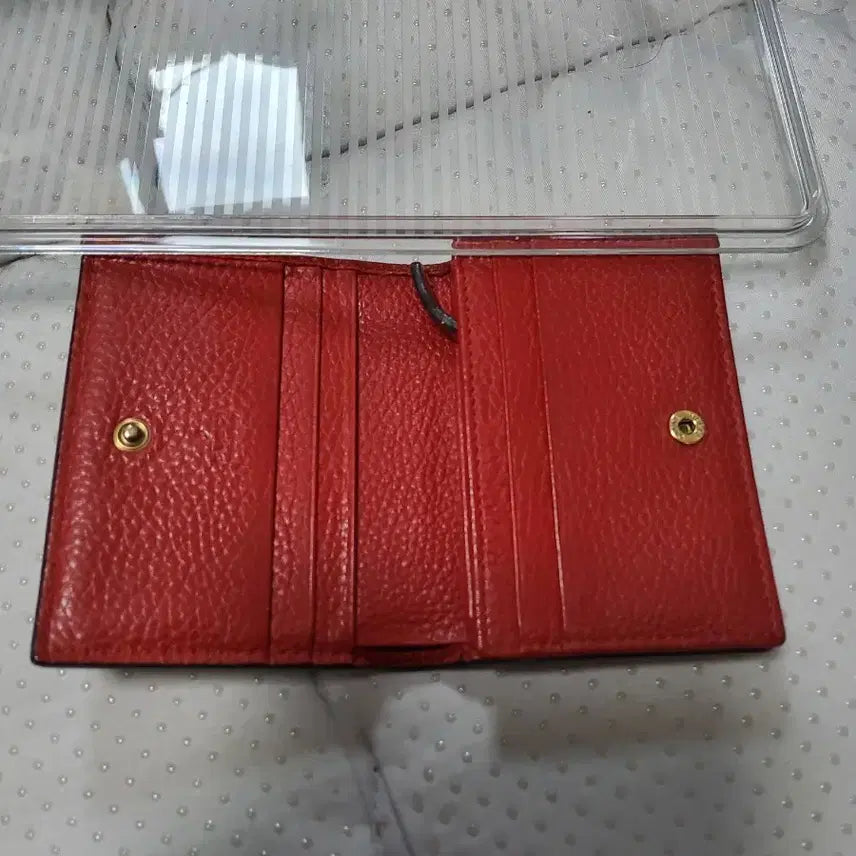 [BUNJANG] Gucci Blind for Love Wallet Red / 구찌 Blind for Love 반지갑 레드