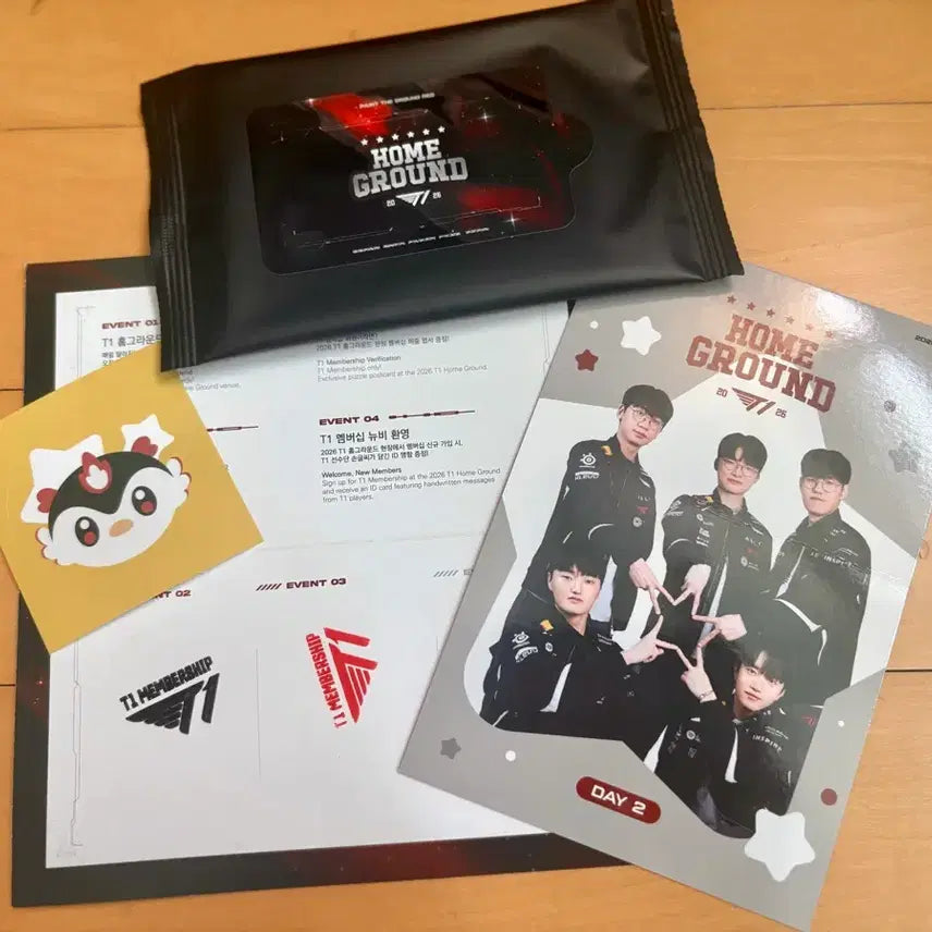 [BUNJANG] T1 Member Day2 Membership Home Ground POB Clapper / 티원 홈그 Day2 T1 멤버십 홈그라운드 특전 굿즈 클래퍼