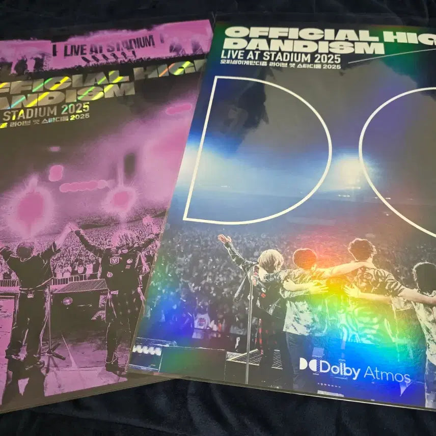 [BUNJANG] Official Hige Dandism Live at Stadium 2025 Dolby Poster Megabox Bundle Set / 2종일괄)오피셜히게단디즘라이브앳스타디움2025 돌비포스터 메가박스
