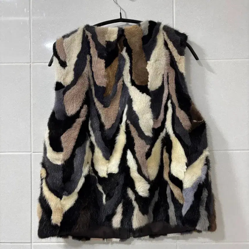 [BUNJANG] Euro Mink Vest / 유로밍크 베스트
