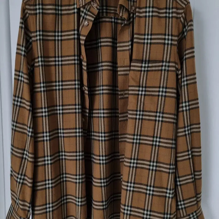 [BUNJANG] Burberry Pattern Shirt / 새상품급 백화점판 버버리 패턴 셔츠 l