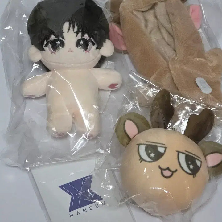 [BUNJANG] Zhang Han-yum 10cm Baby Doll Plush Unsealed Bundle Set Fan Meeting Photocard / 급처) 장한음 10cm 베이비돌 솜인형 미개봉 늠늠이 팬미팅 포카 일괄