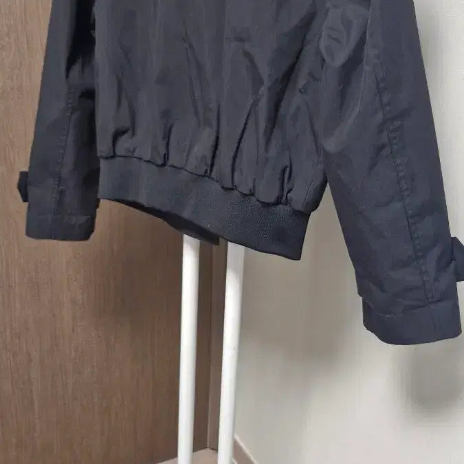 [SOLD OUT] 시슬리(42/90) 블랙 트렌치 봄버 자켓