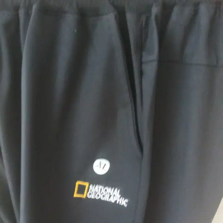 [BUNJANG] National Geographic Jogger Cotton Pants XL Black / 내셔널지오그래픽 춘추용 조거타잎 면바지  XL 새상품 블랙