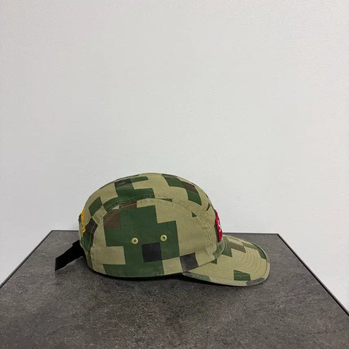 [BUNJANG] Supreme Box Logo Camp Cap Military Camo Khaki / (OS) 슈프림 박스로고 캠프캡 모자 밀리터리 카모 카키