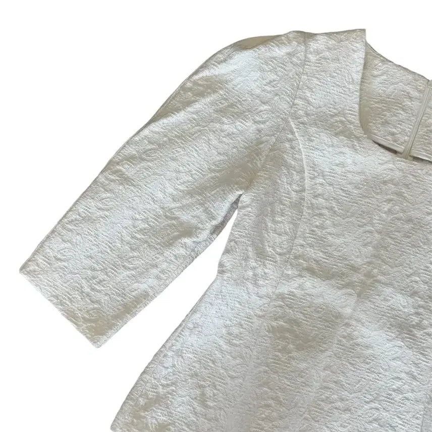 [BUNJANG] LMT Puff Sleeve 7/8 Sleeve Blouse / 보세 / 퍼프 소매 7부 블라우스 FREE