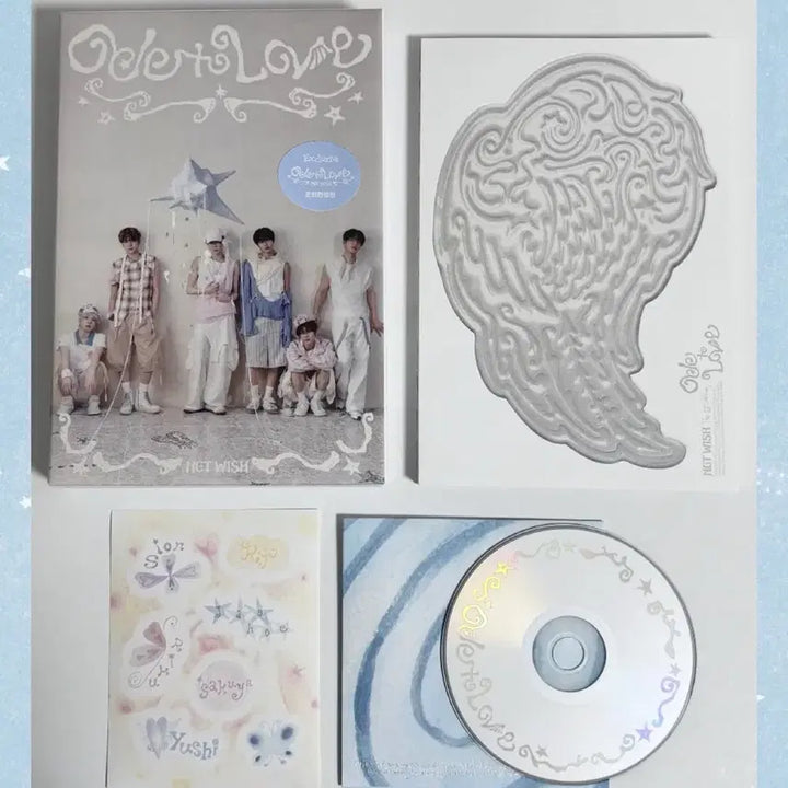 [BUNJANG] NCT WISH Odor to Love Eros Version Album / 오드투러브 개봉앨범 초회한정판 CD 패키지 에로스 버전 판매 양도
