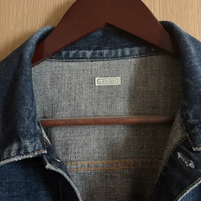 [BUNJANG] APRESSE 2nd Denim Jacket Size 48 / 아프레쎄 2nd 데님 자켓(2nd denim jakets)