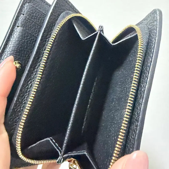 [BUNJANG] Louis Vuitton Cléa Wallet Black / 루이비톤 반지갑 클레아 검정 흑색 Louis Vuitton wallet