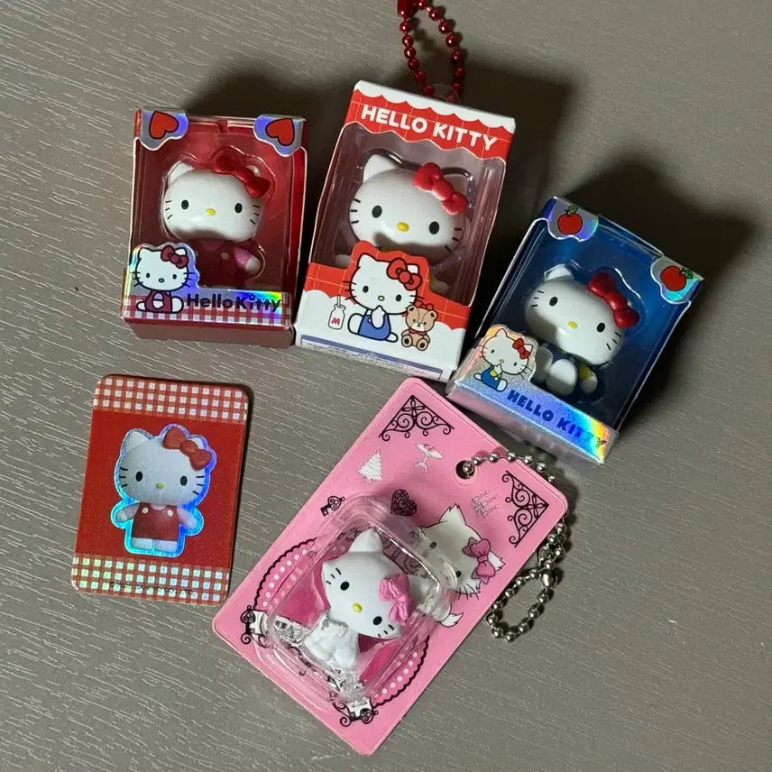 [SOLD OUT] 산리오 헬로키티 챠미 초코박스 패키지 미니어쳐 쌀알 피규어 일괄 판매