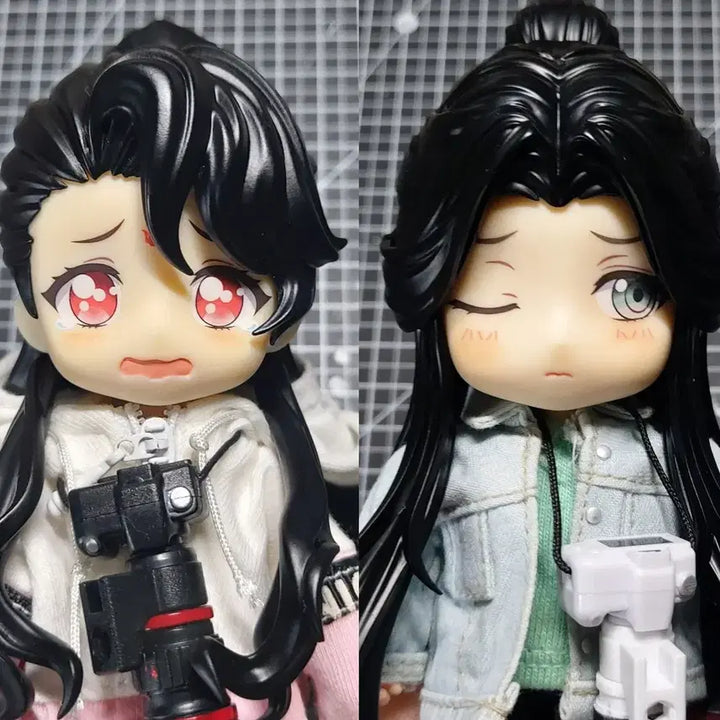 [BUNJANG] BingChui Korean Version OBITSU11 Nendo Doll Hair Parts / 빙추 한국판 구현 오비츠 헤어파츠 넨도 사반 인사반파