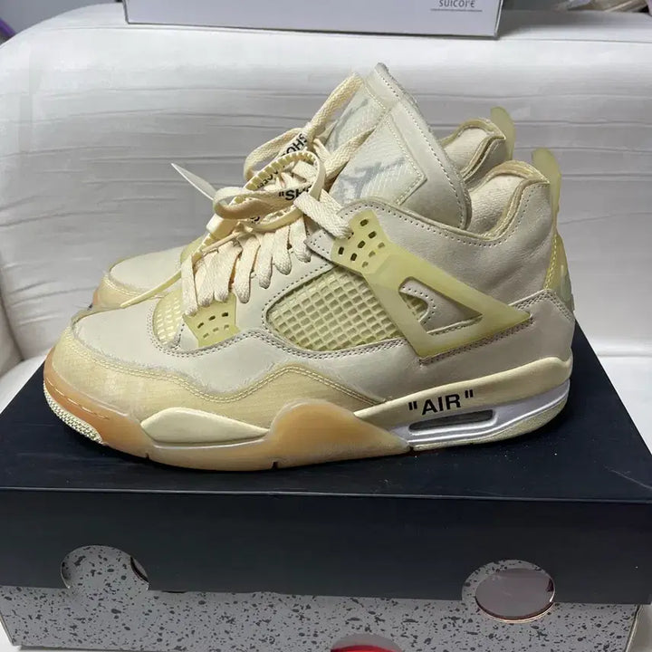 [BUNJANG] Air Jordan 4 Off-White / 조던4 오프화이트 세일 270