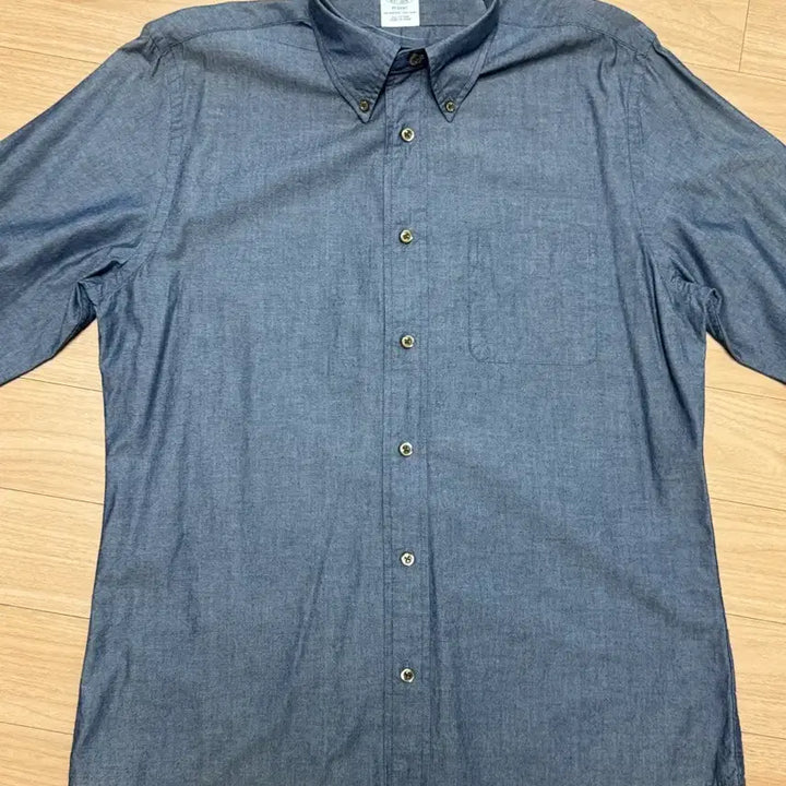 [BUNJANG] Brooks Brothers Chambray Shirt Medium / 브룩스브라더스 데님 샴브레이 셔츠 M 새상품