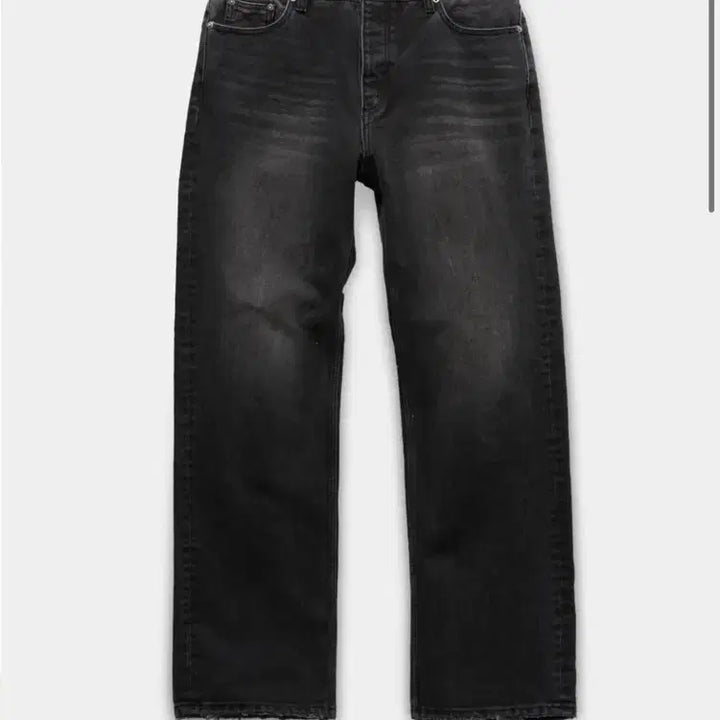 [BUNJANG] Coore 25FW Kenton Fly Straight Denim Pants (Washed Black) L Size / 쿠어 25fw 켄톤 플라이 스트레이트 데님 팬츠 (워시드블랙) L사이즈