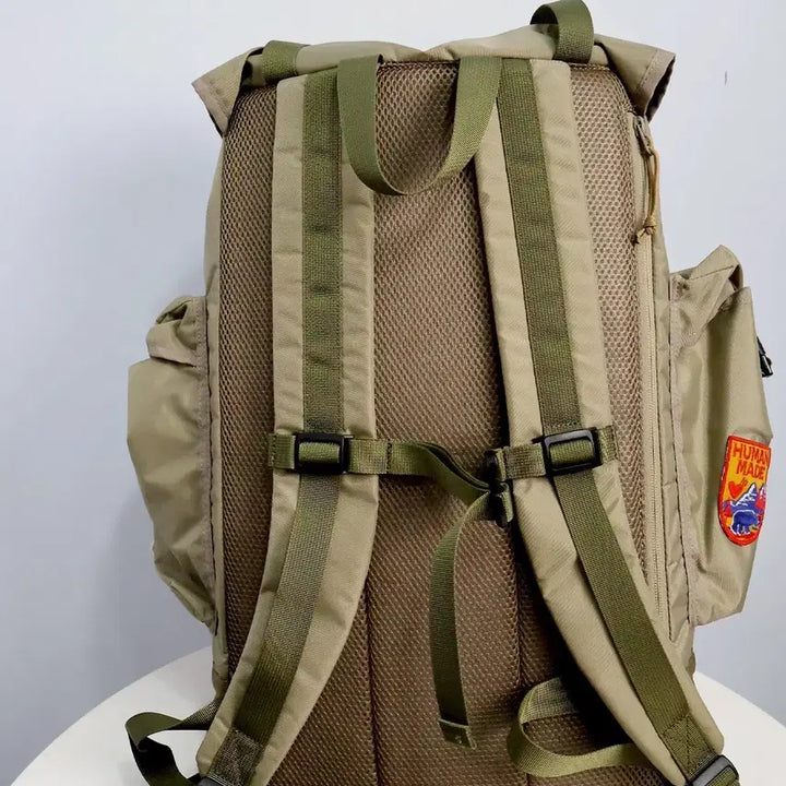 [BUNJANG] Human Made Khaki Casual Backpack / 휴먼메이드 백팩 카키  캐쥬얼