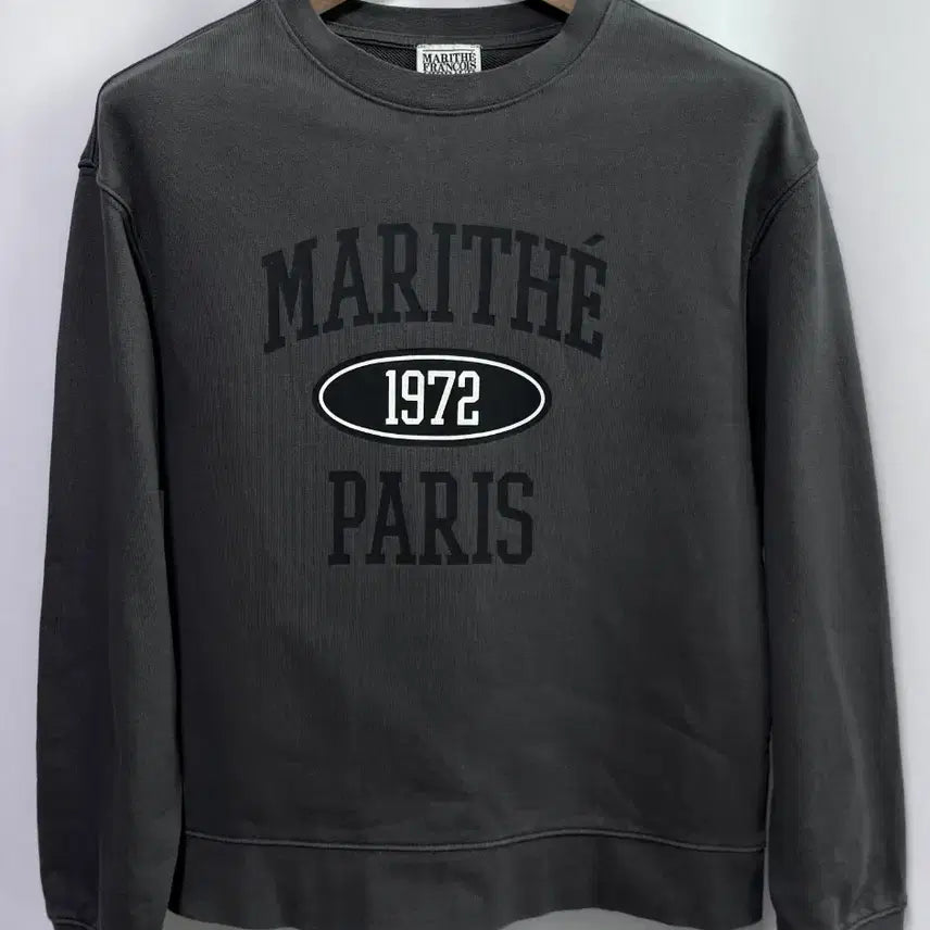 [SOLD OUT] 마리떼 프랑소와 저버 로고 맨투맨 (M / 95~100 가능)