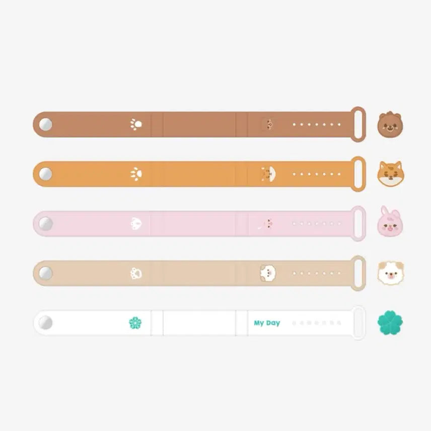 [BUNJANG] Pettit Mals Made Watch Strap &amp; Charm Set 2025 Ver. (Sealed) / 쁘띠멀즈 마데워치 스트랩 &amp; 참 세트 2025 Ver 필 (미개봉)
