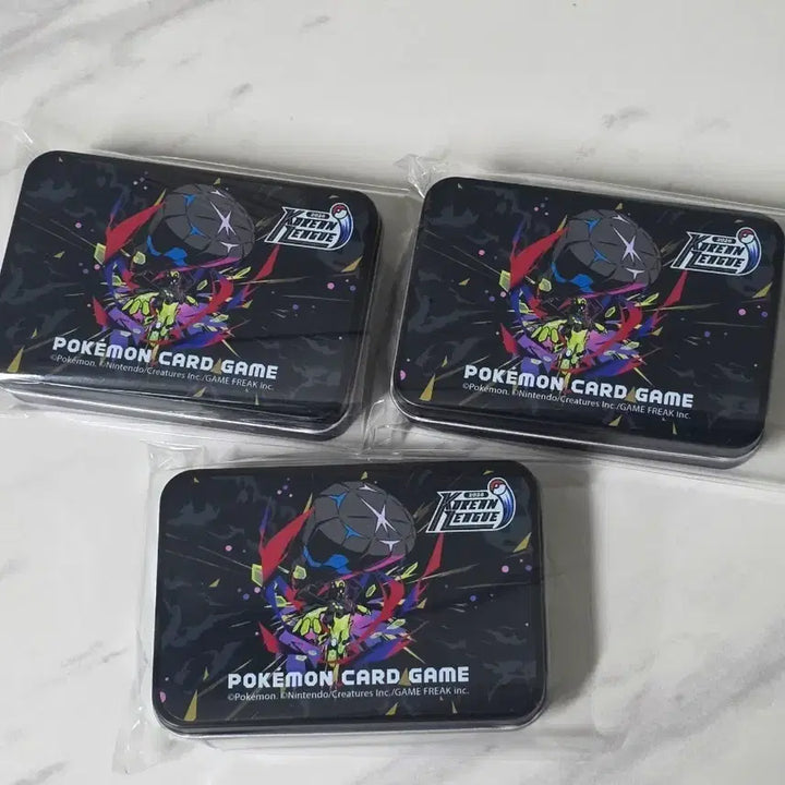 [BUNJANG] Pokemon Card Game Mega Zygarde Tin Case / 포켓몬 카드 게임 메가 지가르데 틴케이스