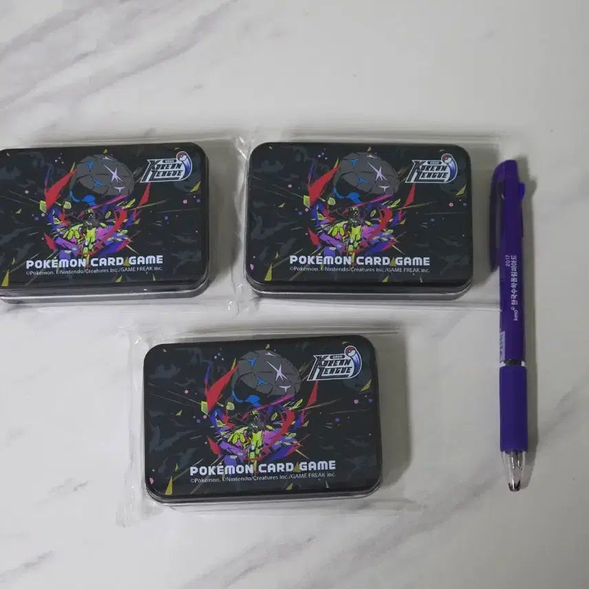 [BUNJANG] Pokemon Card Game Mega Zygarde Tin Case / 포켓몬 카드 게임 메가 지가르데 틴케이스