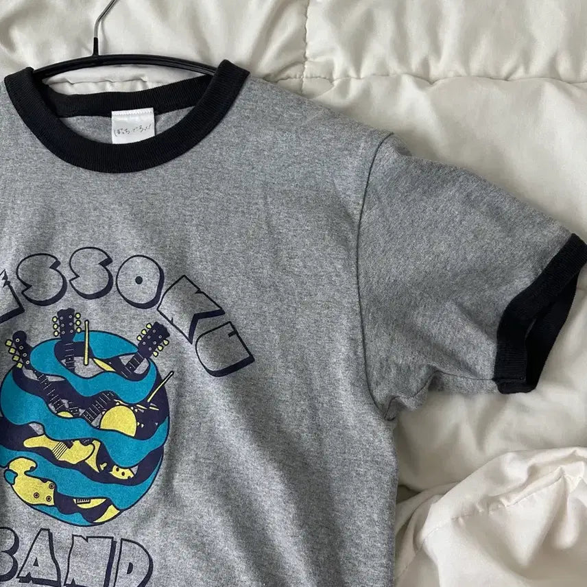 [BUNJANG] Bocchi the Rock! Ringer T-Shirt (M) / 봇치더록 링거티셔츠 반팔 굿즈