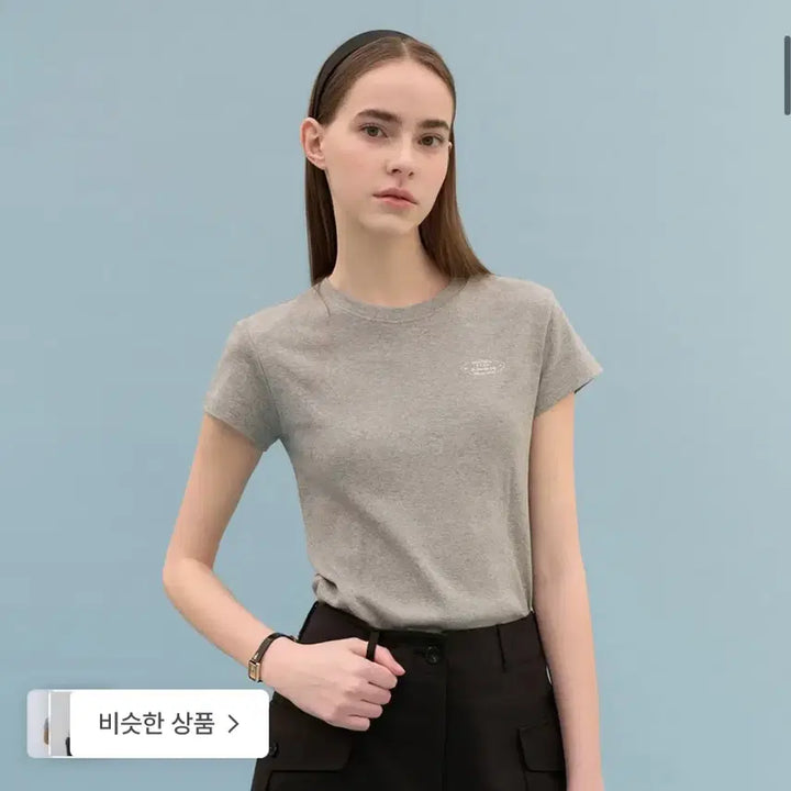 [SOLD OUT] 포유온 반팔티 그레이