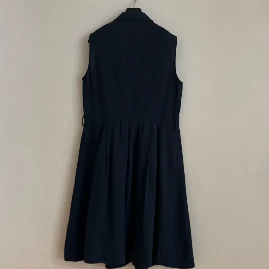[BUNJANG] BCBG Linen Dress Navy / BCBG 린넨 원피스
