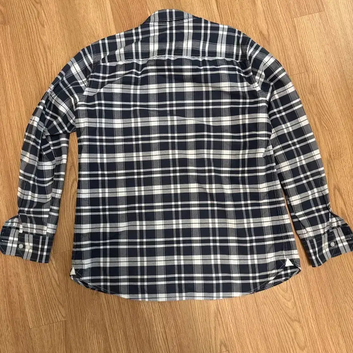 [BUNJANG] Lacoste Slim Fit Check Pattern Shirt / 라코스테 체크 패턴 남방