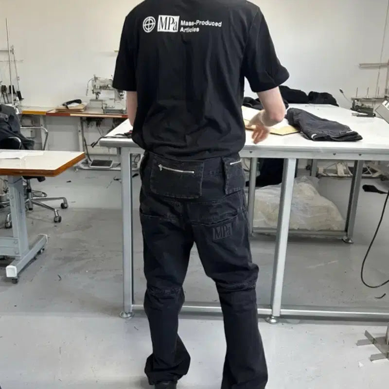 [SOLD OUT] 플라스틱프로덕트 MPa BAG PANTS(BLACK) m