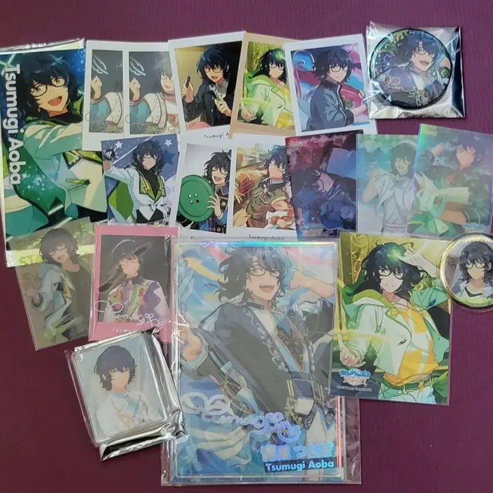 [BUNJANG] Ensemble Stars Aoba Tsumugi Bundle Set Goods / 앙스타 아오바 츠무기 굿즈