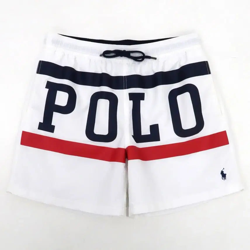 [BUNJANG] Polo Ralph Lauren Big Logo Swim Shorts / [M]폴로 스펠아웃 스윔팬츠