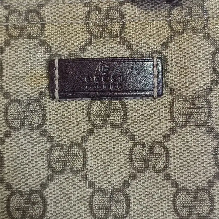 [BUNJANG] Gucci GG PVC Messenger Bag 201446 / (정품)구찌 GG pvc 메신저 백 201446
