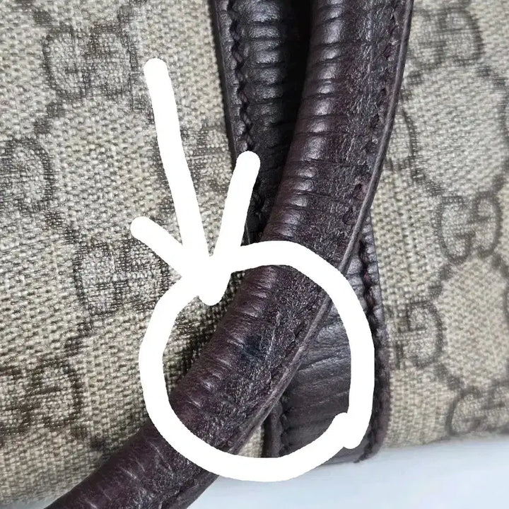 [SOLD OUT] GUCCI 구찌 GG 수프림 PVC 숄더백 쇼퍼백 토트백 가방 정품