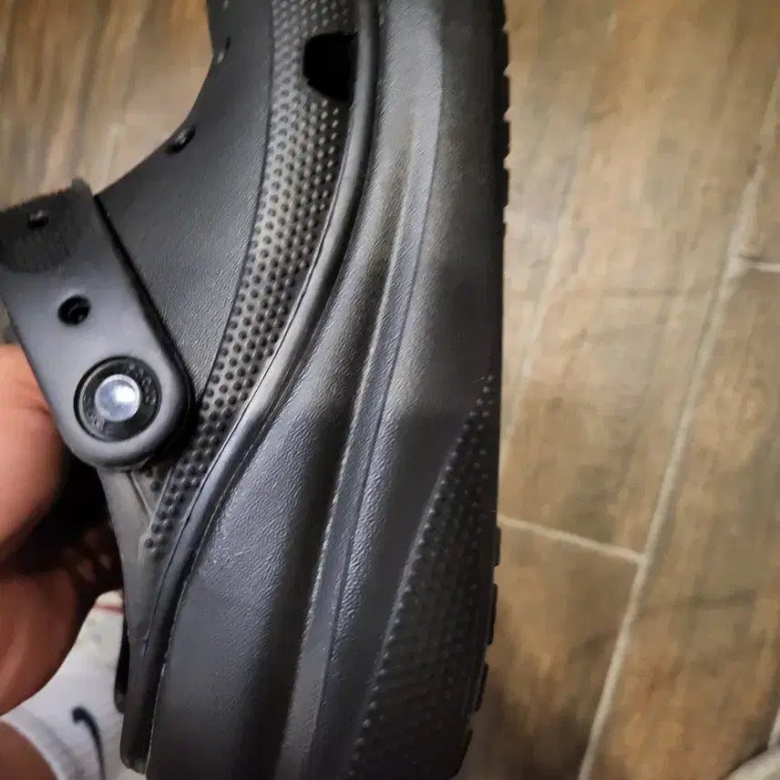 [BUNJANG] Crocs Classic Clog Black M4 W6 / 크록스 클래식 클로그 블랙 m4 w6