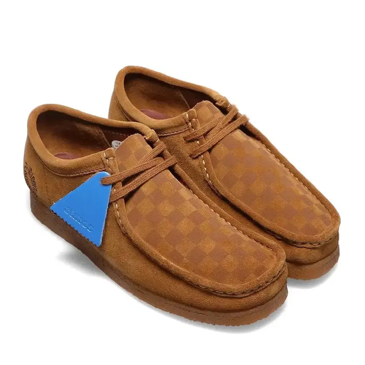 [BUNJANG] F-LAGSTUF-F x Clarks Wallabee Checkerboard Shoes / [새상품] 플래그스터프 x 클락스 왈라비 체커보드 265(US9)