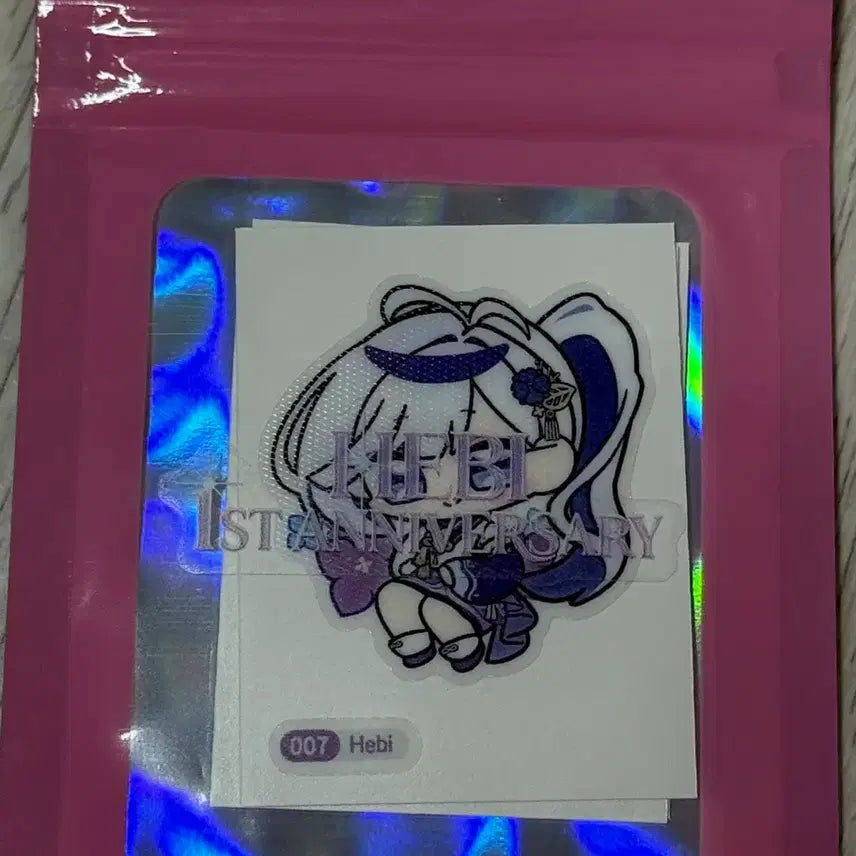 [BUNJANG] Hebi Character Sticker 3-Piece Set / 헤비 hebi 띠부씰 3종 세트