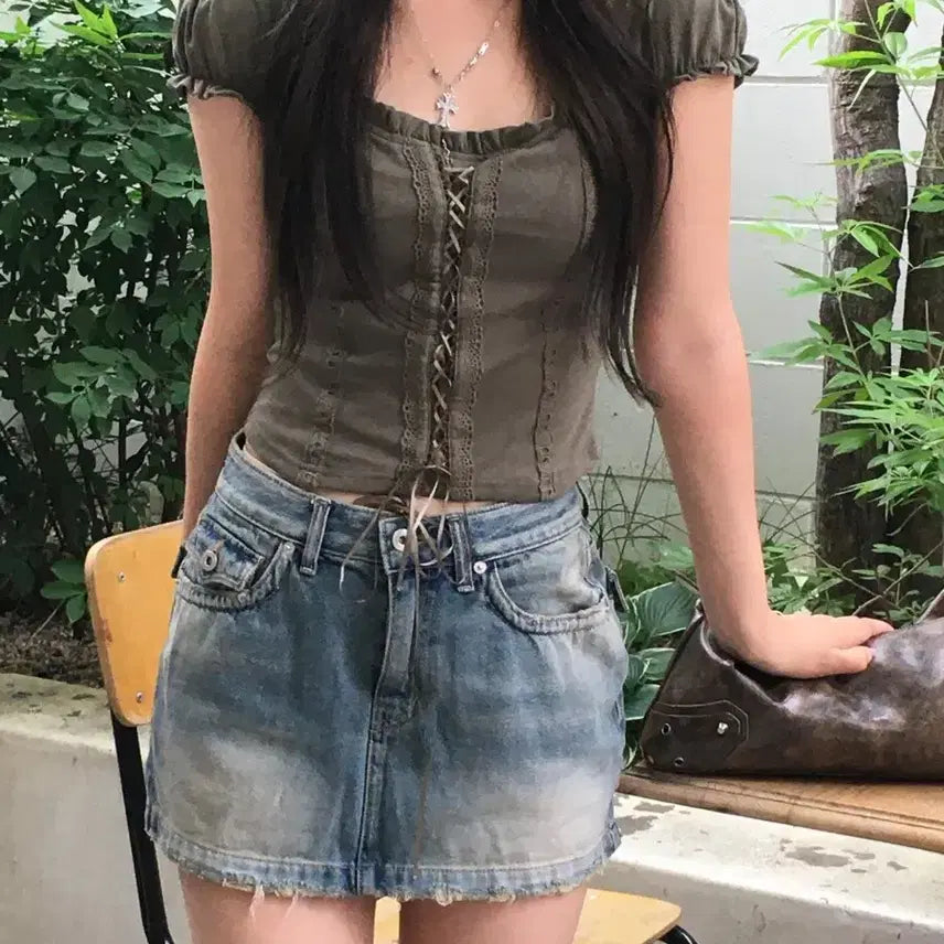 [BUNJANG] ootj 미니 스커트 새상품 / ootj 미니 스커트 새상품
