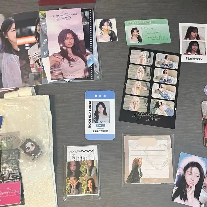 [BUNJANG] Fromis_9 Baek Jiheon Unofficial Goods Bundle Set / 프로마스나인 백지헌 비공굿 일괄 판매