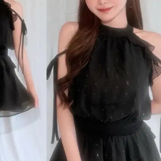 [BUNJANG] Nomae Evelyn Halter Dress / nomae 홀터원피스 evelyn 스나계(오늘만가격내림)