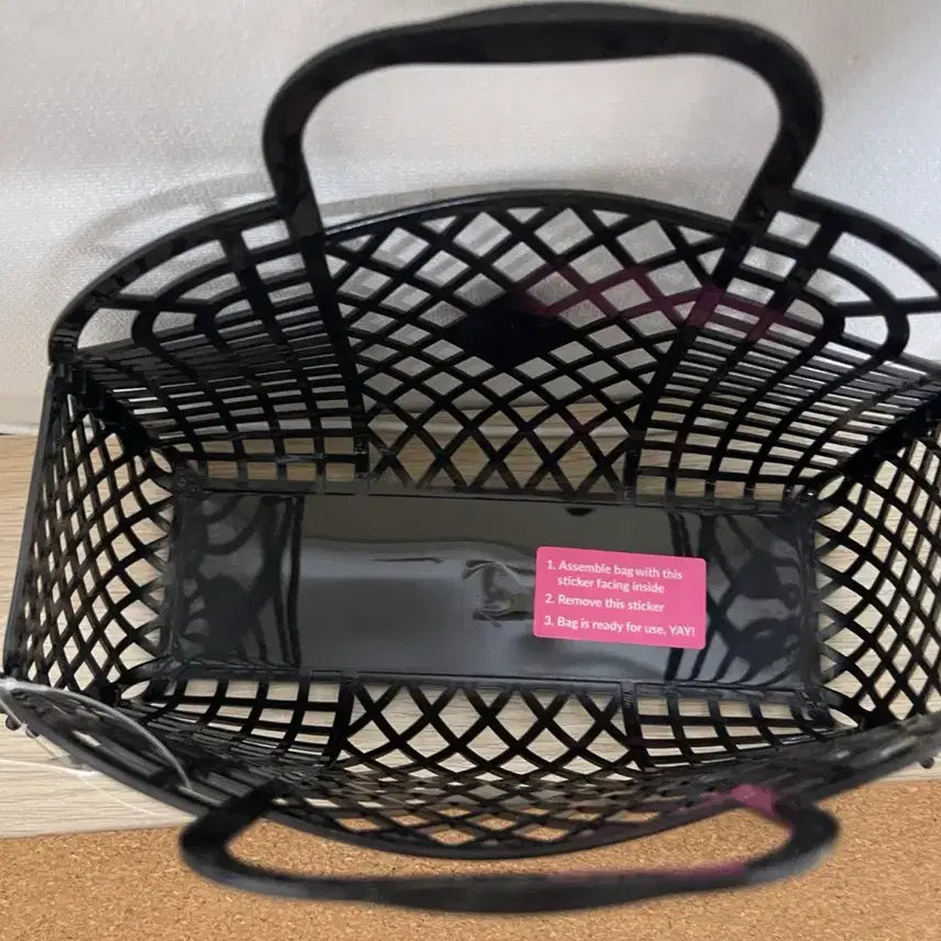 [BUNJANG] Sun Jelly Bag Small Black / 썬젤리백 스몰 블랙