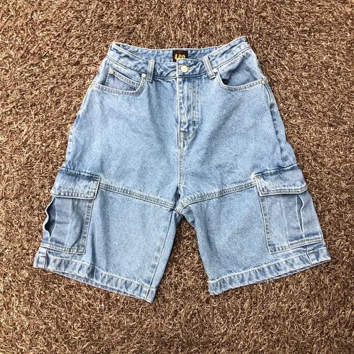 [BUNJANG] LEE Denim Cargo Shorts / 25 LEE 데님 카고 반바지