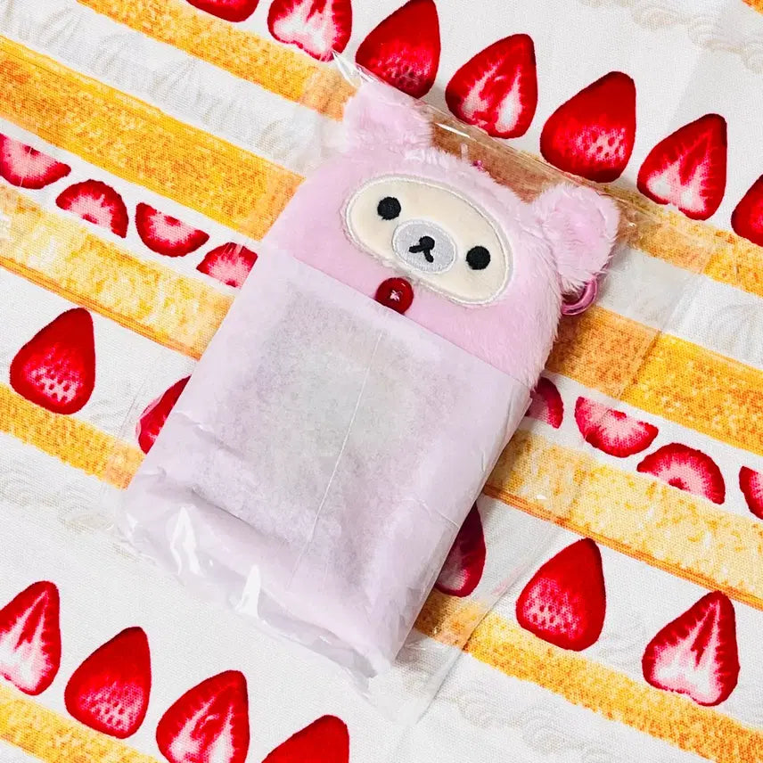 [BUNJANG] Korilakkuma Usagi Card Holder Keyring Doll / [새상품] 우사기 코리락쿠마 가득시리즈 포카홀더 카드홀더 키링 인형