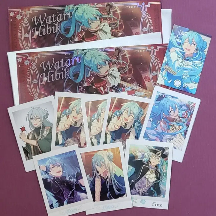 [BUNJANG] Ensemble Stars Hibiki Wataru Bundle Set / 앙상블스타즈 히비키 와타루 굿즈 일괄