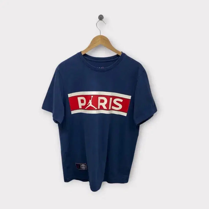 [BUNJANG] Jordan x Paris Saint-Germain Wordmark T-shirt (L-XL) / 조던X 파리 생제르맹 워드마크 티셔츠 L-XL