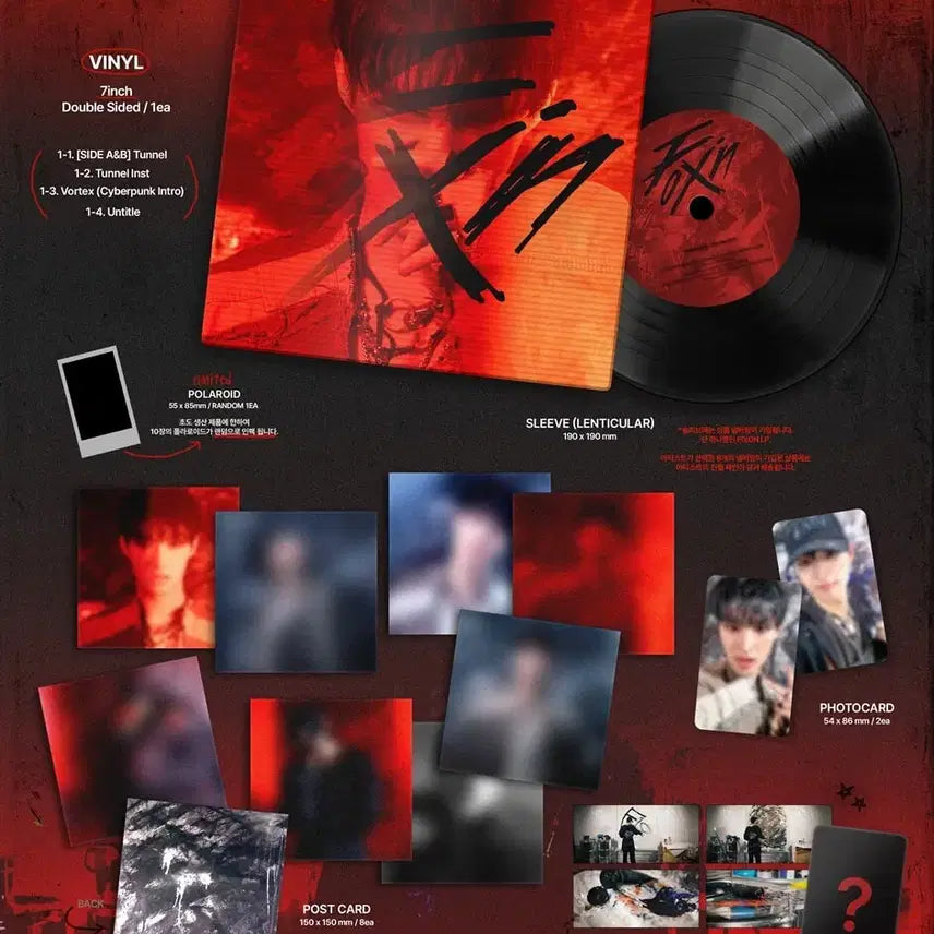 [SOLD OUT] 에이티즈 ATEEZ 민기 MINGI LP : FIX ON/OFF