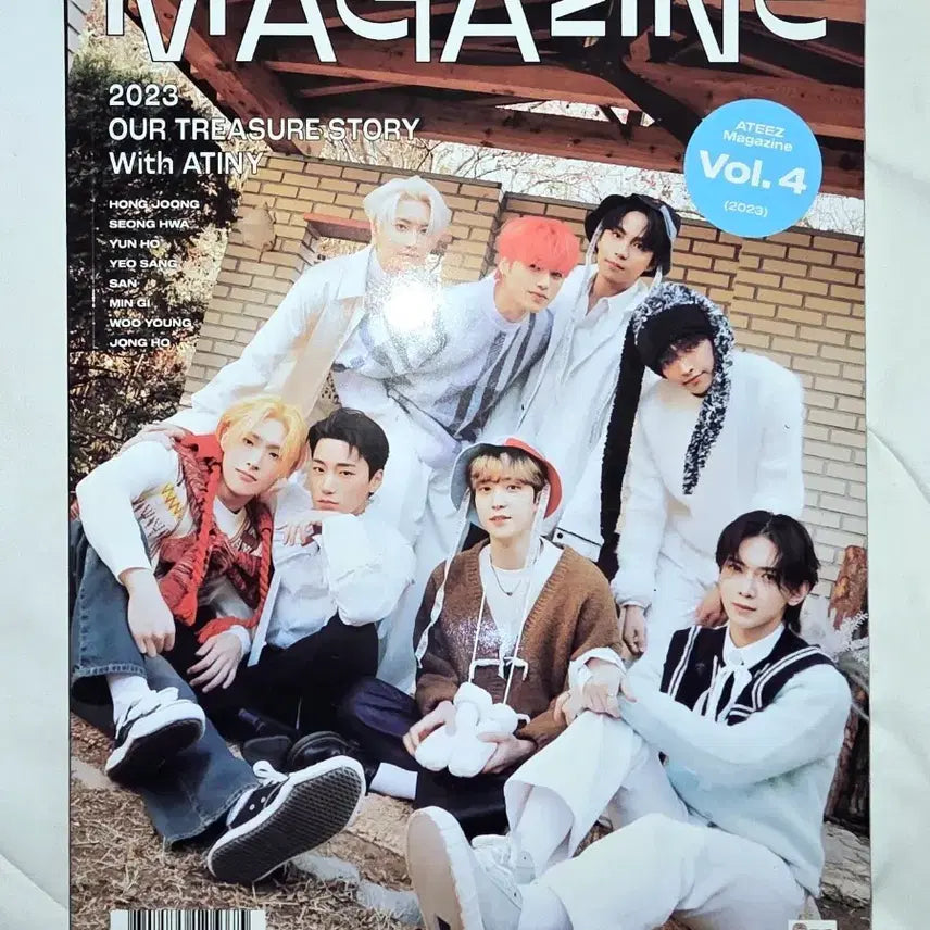 [BUNJANG] ATEEZ Magazine Vol.4 Photo Book / 에이티즈 ATEEZ 매거진