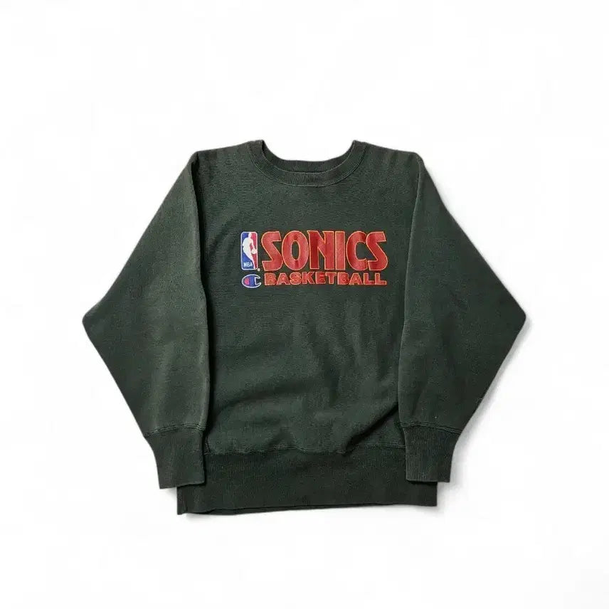 [BUNJANG] 1990s Champion Reverse Weave NBA Seattle SuperSonics Sweatshirt M / 1990&